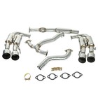 R400 Titanium Cat Back Exhaust Tip For Subaru Wrx sti Gemini 2015-2021