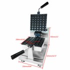 Commercial Waffle Maker Machine Stainless Electric Bubble Egg Cake Maker New