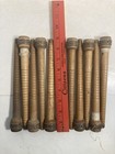 Wood Bobbins Spools Wooden Industrial Style Spindles 8 75  Wooden Quills Lot-10 