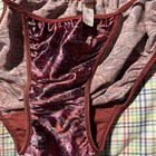 Rare Vtg Y2k    99 Victoria   s Secret Second Skin String Bikini And Bra Set