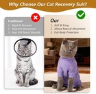 Cat Recovery Suit Post Surgery Spay Wound Protection For Female Cats Soft