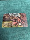 Antique Mexican Retablo Religious Painting On Tin En El Cenote