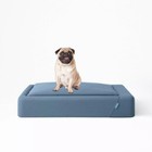 Tuft   Needle Large Dog Bed Detachable Comfort Cushion Blue   cove Open   box