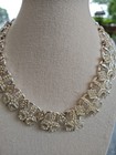 Very Rare Vintage Napier Collar Necklace Perfect For The Bride Crystals Apx 15 