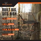 Big Game Ls0550 Hunter Hd 1 5 Deer Hunting 18 5 Foot Ladder Tree Stand