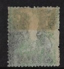 Barbados 1861  Scott 15  Sg 21 Used   1 2 P  Green  No Wmk  Cv 23  a6806c