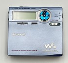 Sony Mz-r910 Blue Md Walkman Mini Disc Player Recorder Mdlp Tested - Excellent