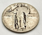 1929 P Standing Liberty Quarter Avg Circ Slq You Grade It  90  Silver Free Ship 