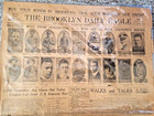 Large Wwi Casualities Listing Brooklyn Daily Eagle Frontpage Oct 2 1918