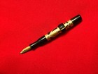 Antique Conklin 4 25    Fountain Pen 14k Gold Filigree Overlay Crescent-filler