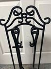 Vintage Ornate Wrought Iron Fireplace Accessories   Decorative Stand tools