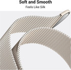 Original Metal Milanese Loop Compatible With Apple Watch Band 38mm 40mm 41mm 42m