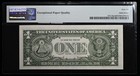 1981a  1 Federal Reserve Note Minneapolis  Back Plate 129 Error   Pmg 66 Epq