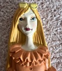 2004 Retro Groovy Girl 1970   s Style 3d Wall Art Hand Painted Pre Owned