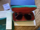 Gucci Sunglasses With  Hard Case With Cleaning Cloth