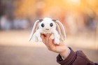 Tammyflyfly Lifelike Moth Plush Toy cute Poodle Stuffed 7 Inches  Brown 