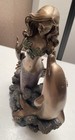 2010 Summit Collection Mermaid Dolphin Figurine Decoration Statue Bronze Colored