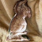 Rare Hubley  85 Cast Iron Painted Parrot Door Stop