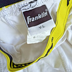 Youth Franklin White Layer Compression Athletic Sliding Shorts Sz Large Yl