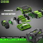 2x 5 0ah Battery For Ego 56v Ba2800t 56volt Tool Ba1400 Power Lithium Ion Ba2240