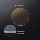 Fiber Laser Protective Window Dia 30mm  1 18   Thk 1mm  0 04   Fused Silica Lens