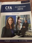 Cfa Exam Prep  Schweser 2015 Practice Exams And Weekly Class Workbook- 3 1