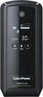 Cyberpower Cp1000pfclcd 1000va 600w Pfc Sinewave Ups System - Brand New - Black