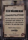 2018 Topps Walking Dead Auto Christine Evangelista Sherry  83 Factory Sealed     