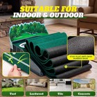 Indoor Golf Putting Green Mat With Auto Ball Return - 8ft Precision Training