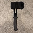 Sog Camp Axe 2 3cr13 Stainless Steel Blade Rubber Handle Black