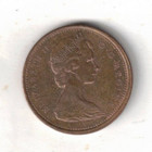 1967-1867  Canadian Circulated One Cent Elizabeth Ii   Maple Leaf Coin 