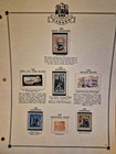 Canad   Stamps On Page Collection Stamps Used Collection  1960 s 