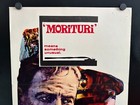 Original 1965 Morituri Insert Movie Poster 14x36 Yul Brynner   Marlon Brando