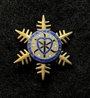 Courchevel M  ribel Vintage Ski Pin Badge France Resort Souvenir Travel Lapel