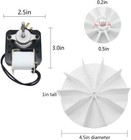 Sm550 Universal Bathroom Vent Fan Ventilator Motor  Replaces Electric Motor Kit