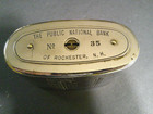 The Automatic Recording Coin Bank Public National Bank Rochester  N h  1 Key  35