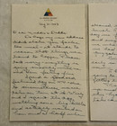 Wwii 1943 Soldier Letter 3rd Armored Regiment W  Envelope Censored Army Mail
