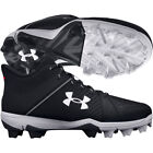 Boys Youth Under Armour Leadoff Mid Rm Jr  Baseball Cleats Shoes 3025601