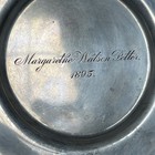 Sterling Silver Dish Engraved From 1895 - 6 75    - 199 56 Grams