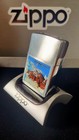Zippo Budweiser Clydesdales Lighter  Satin Chrome  B2000 Made  Mint Condition