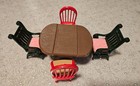 Vintage Fisher-price Loving Family Dollhouse Furniture   Accessories Lot
