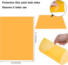 10 Pack Gel Light Filter Transparency Color Film Plastic Sheets Colored