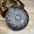 Holland And Wilkinson 4 5    Centrepin Fishing Reel With Wooden Case