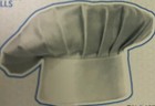 Chef Hat Adjustable Hook Clos Kitchen Cooking Cap For Adult Or Kids 1 Pc White