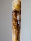 Golden Healer Tower Point Crystal Quartz Large Big Tall Chakra Gemstone