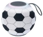 Qfx Portable Soccer Ball Bluetooth Speaker Fifa World Cup 2026 Party Lights