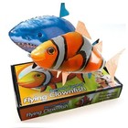 Remote Control Inflatable Balloon Air Swimmer Flying Shark Fish Radio Blimp
