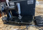 Vtg Singer Featherweight Sewing Machine 221-1 Cat  3-110 Tested W Case