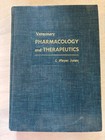 Vintage Veterinary Pharmacology   Therapeutics By L  Meyer Jones 1954 Iowa State