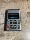 Vintage 1975 Casio Pocket Mini Calculator Cp-801c With Case Tested Works